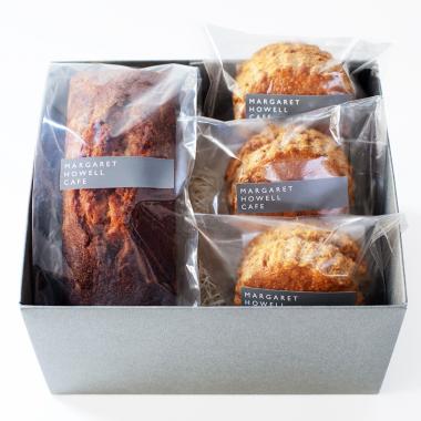 MARGARET HOWELL CAFE / SALTED CARAMEL POUND CAKE AND OATMEAL SCONE BOX SET